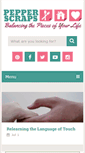 Mobile Screenshot of pepperscraps.com